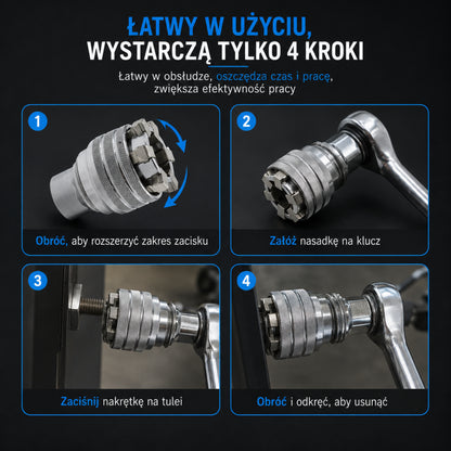 Klucz Uniwersalny GripPro™ | Odkręci Każdą Śrubę